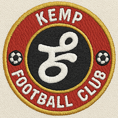 Kemp FC- Iron-on Patch