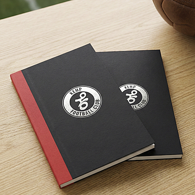 Kemp FC HardCover Notebook: Jot Down Your Tactics & Triumphs